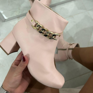 BOTA CANO CURTO SALTO BLOCO HELEN