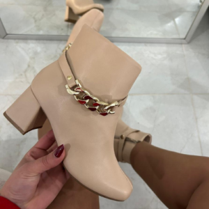 BOTA CANO CURTO SALTO BLOCO HELEN