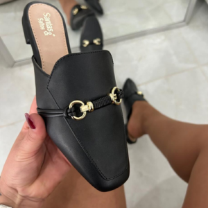 MULE CLÁSSICA COM FIVELA AURORA