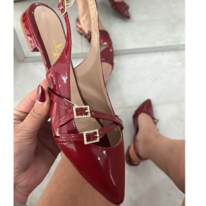 SAPATILHA SLINGBACK BICO FINO MIA